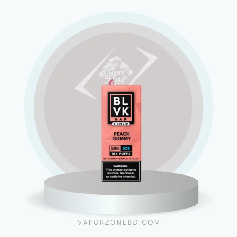 Blvk Bar Peach Gummy Ice